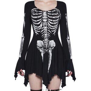 Mid Skeleton dress